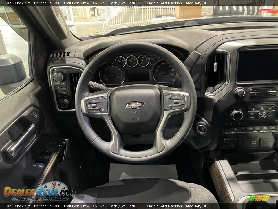 2020 Chevrolet Silverado 1500 LT Trail Boss Crew Cab 4x4 Black / Jet Black Photo #8