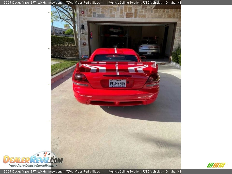 2005 Dodge Viper SRT-10 Hennesy Venom 750 Viper Red / Black Photo #3