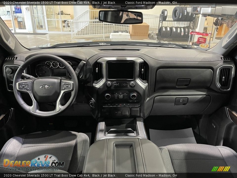 2020 Chevrolet Silverado 1500 LT Trail Boss Crew Cab 4x4 Black / Jet Black Photo #9