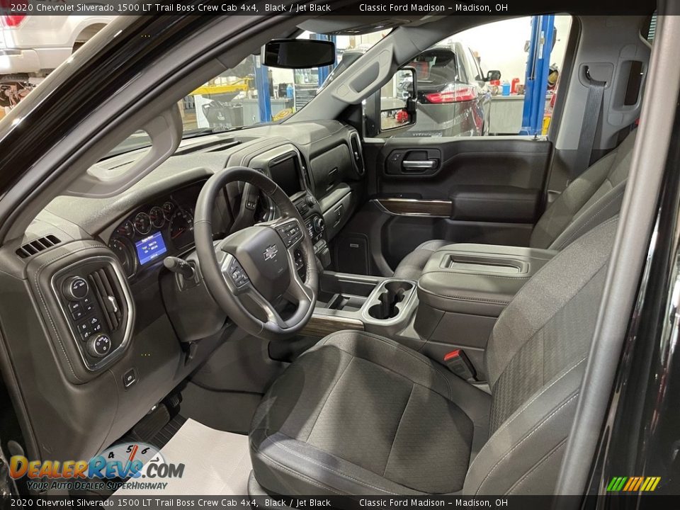 2020 Chevrolet Silverado 1500 LT Trail Boss Crew Cab 4x4 Black / Jet Black Photo #10
