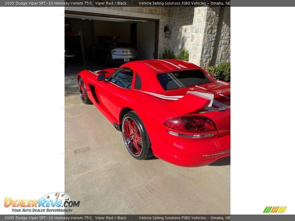 2005 Dodge Viper SRT-10 Hennesy Venom 750 Viper Red / Black Photo #4