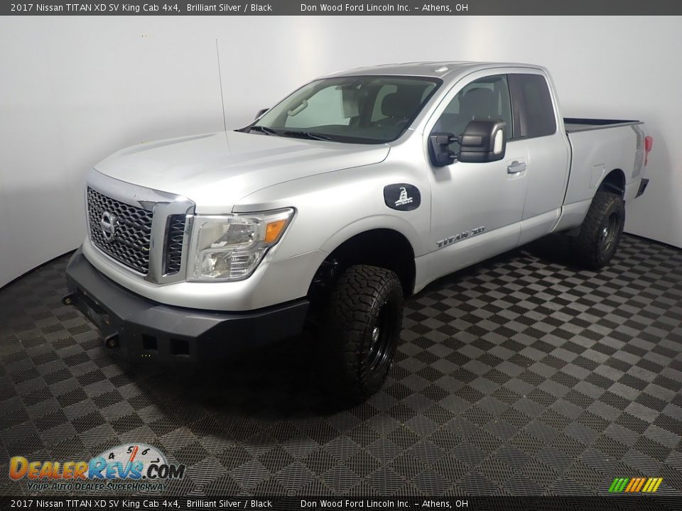 Brilliant Silver 2017 Nissan TITAN XD SV King Cab 4x4 Photo #8