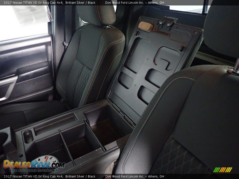 2017 Nissan TITAN XD SV King Cab 4x4 Brilliant Silver / Black Photo #32