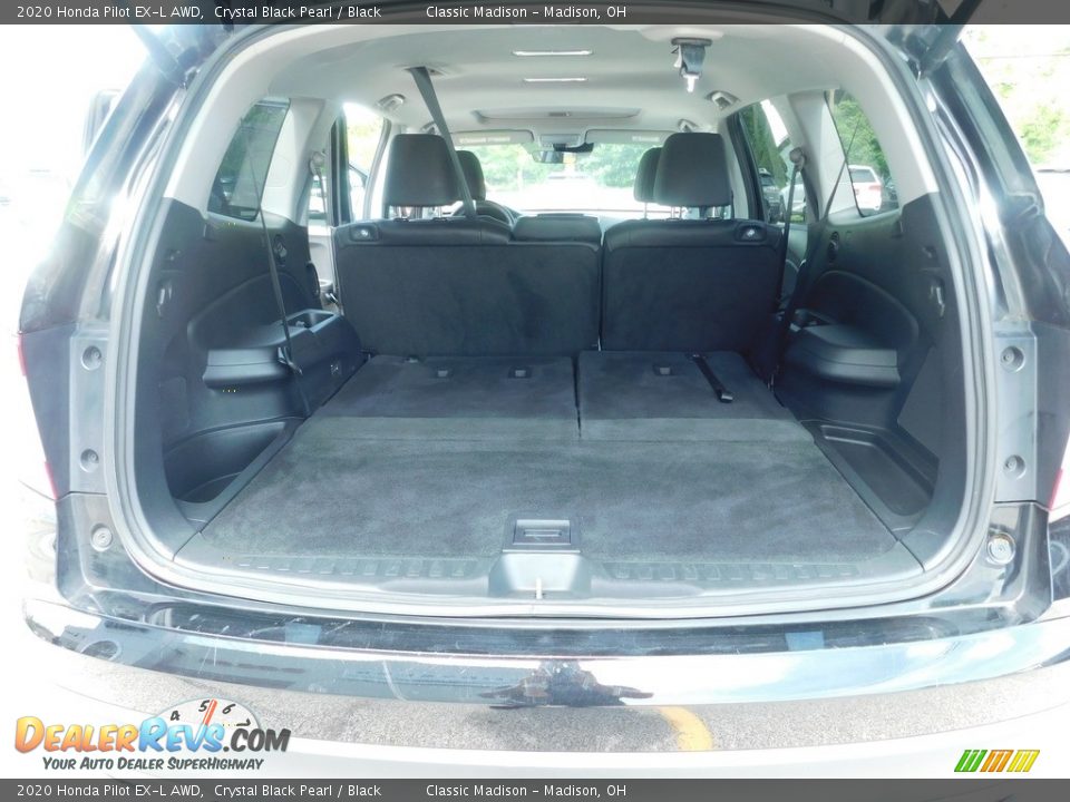 2020 Honda Pilot EX-L AWD Crystal Black Pearl / Black Photo #17