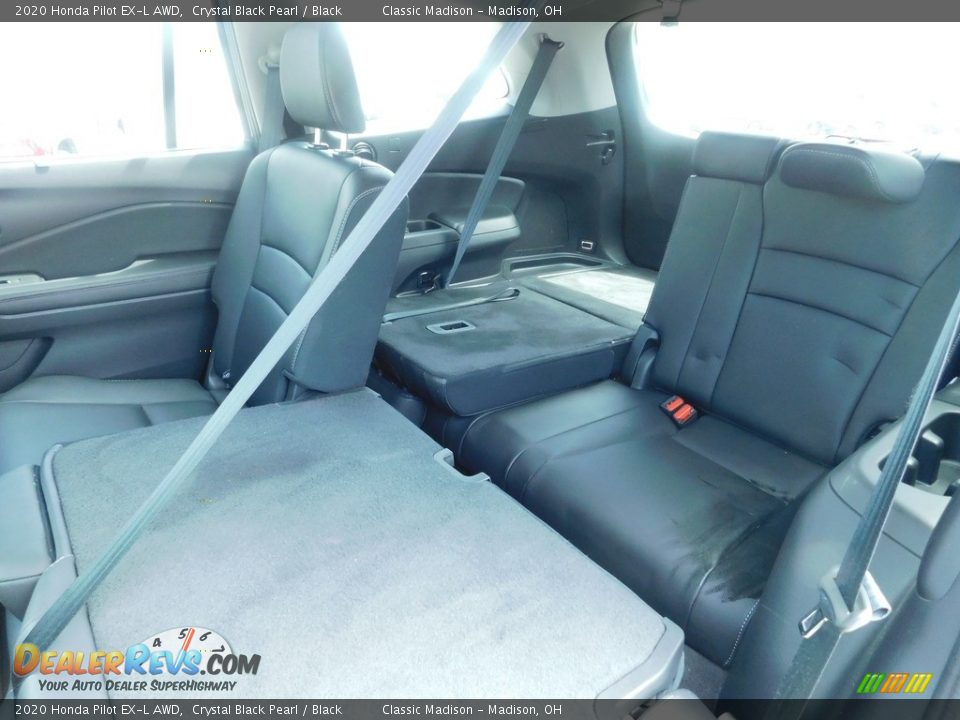 2020 Honda Pilot EX-L AWD Crystal Black Pearl / Black Photo #19