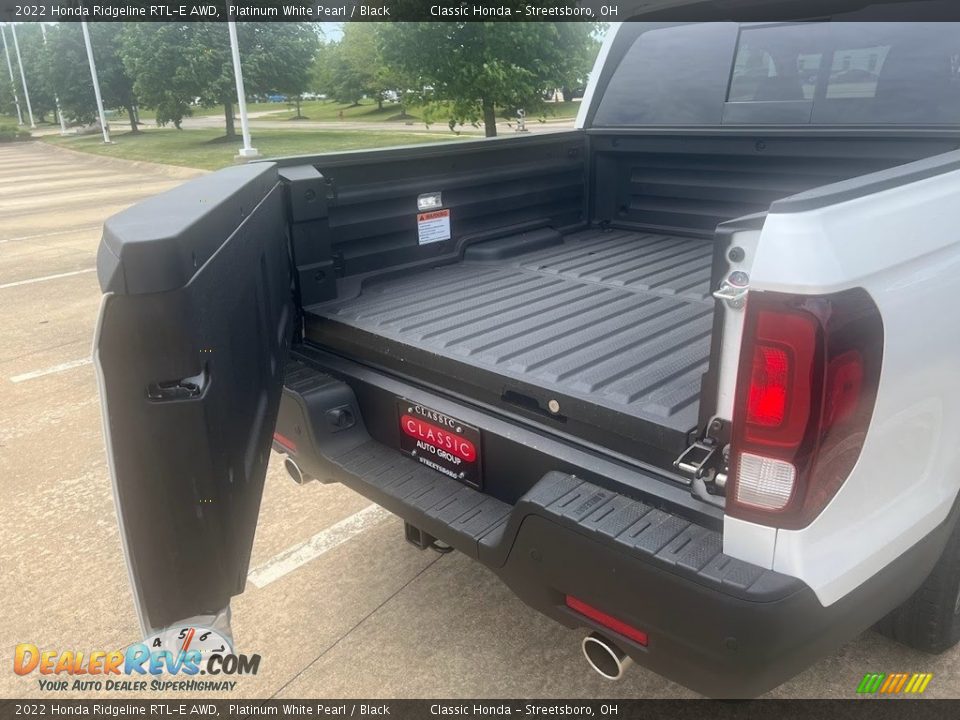2022 Honda Ridgeline RTL-E AWD Platinum White Pearl / Black Photo #6