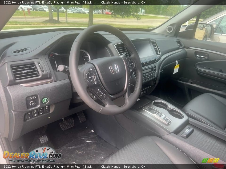 2022 Honda Ridgeline RTL-E AWD Platinum White Pearl / Black Photo #10