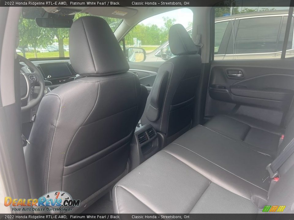 2022 Honda Ridgeline RTL-E AWD Platinum White Pearl / Black Photo #13