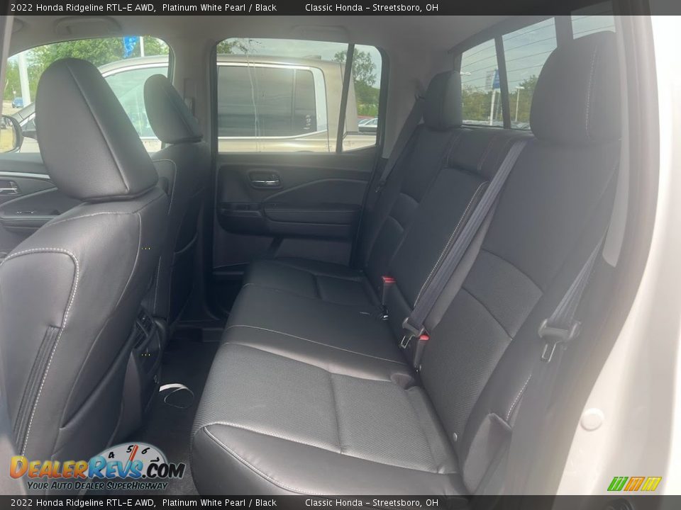 2022 Honda Ridgeline RTL-E AWD Platinum White Pearl / Black Photo #14