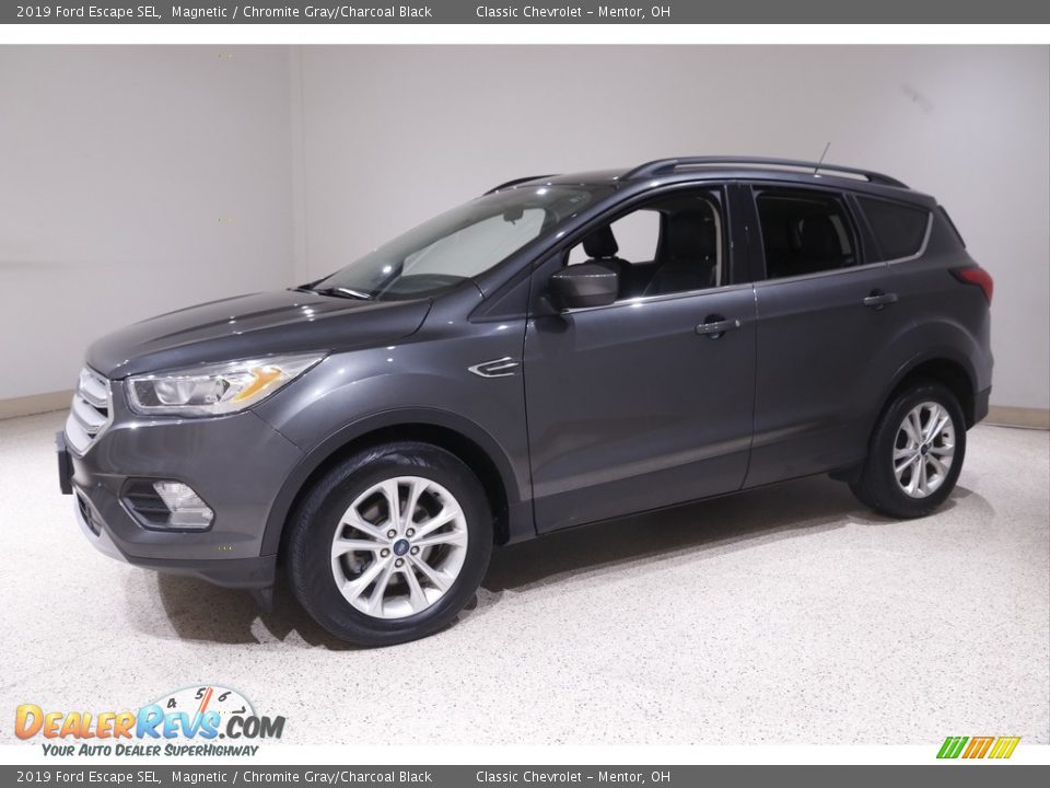 2019 Ford Escape SEL Magnetic / Chromite Gray/Charcoal Black Photo #3