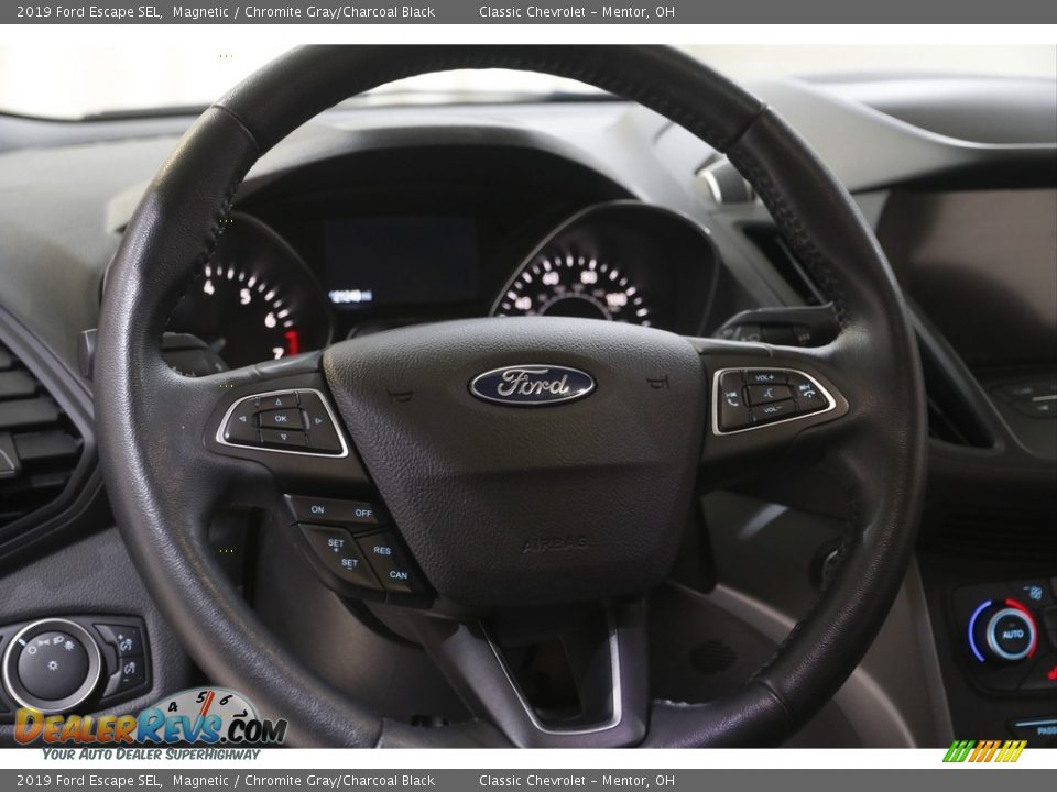 2019 Ford Escape SEL Magnetic / Chromite Gray/Charcoal Black Photo #8