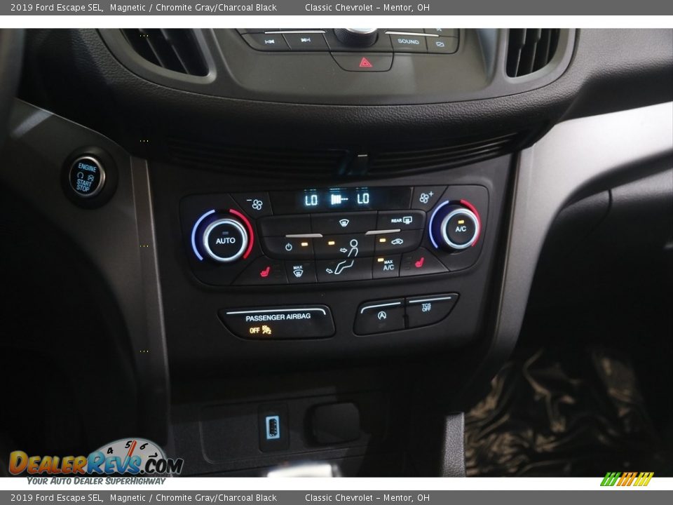 2019 Ford Escape SEL Magnetic / Chromite Gray/Charcoal Black Photo #13