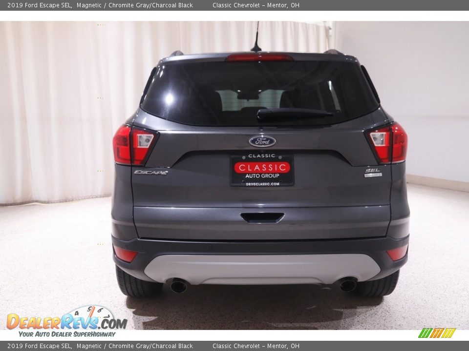 2019 Ford Escape SEL Magnetic / Chromite Gray/Charcoal Black Photo #18