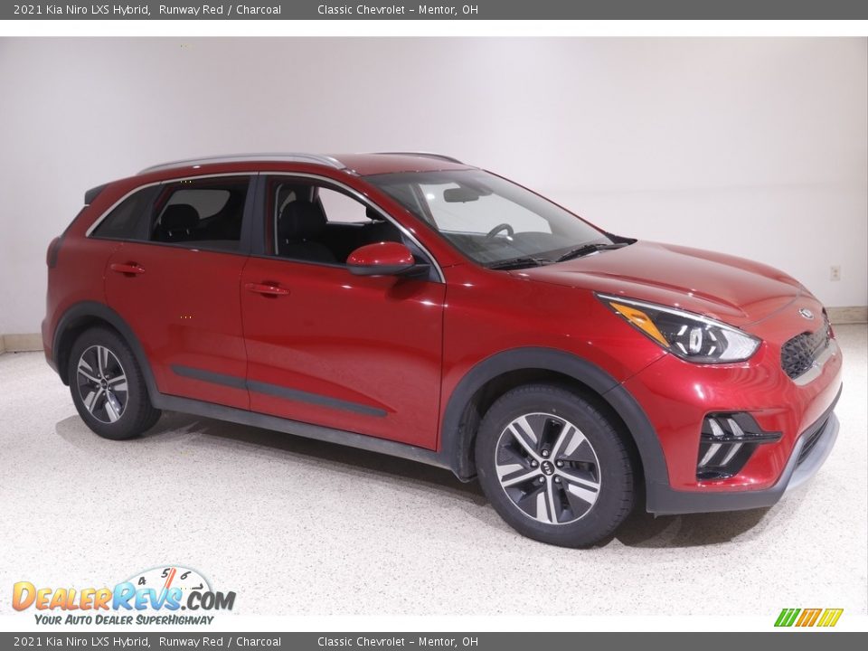 Runway Red 2021 Kia Niro LXS Hybrid Photo #1