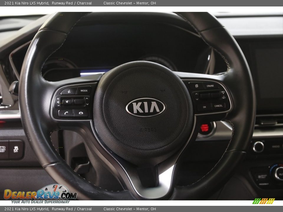 2021 Kia Niro LXS Hybrid Steering Wheel Photo #7
