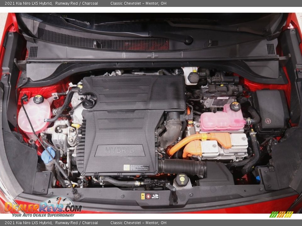 2021 Kia Niro LXS Hybrid 1.6 Liter DOHC 16-Valve CVVT 4 Cylinder Gasoline/Electric Hybrid Engine Photo #19