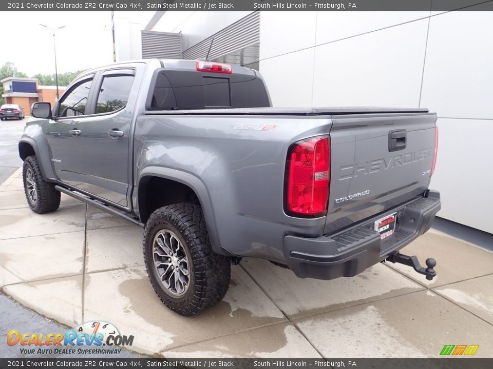 2021 Chevrolet Colorado ZR2 Crew Cab 4x4 Satin Steel Metallic / Jet Black Photo #3