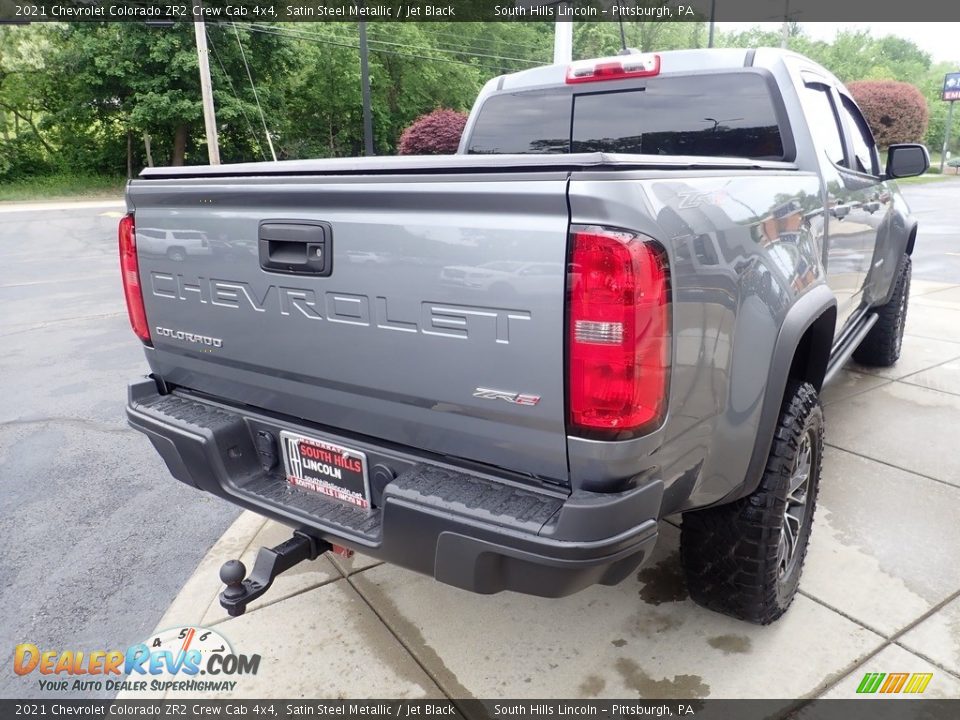 2021 Chevrolet Colorado ZR2 Crew Cab 4x4 Satin Steel Metallic / Jet Black Photo #5