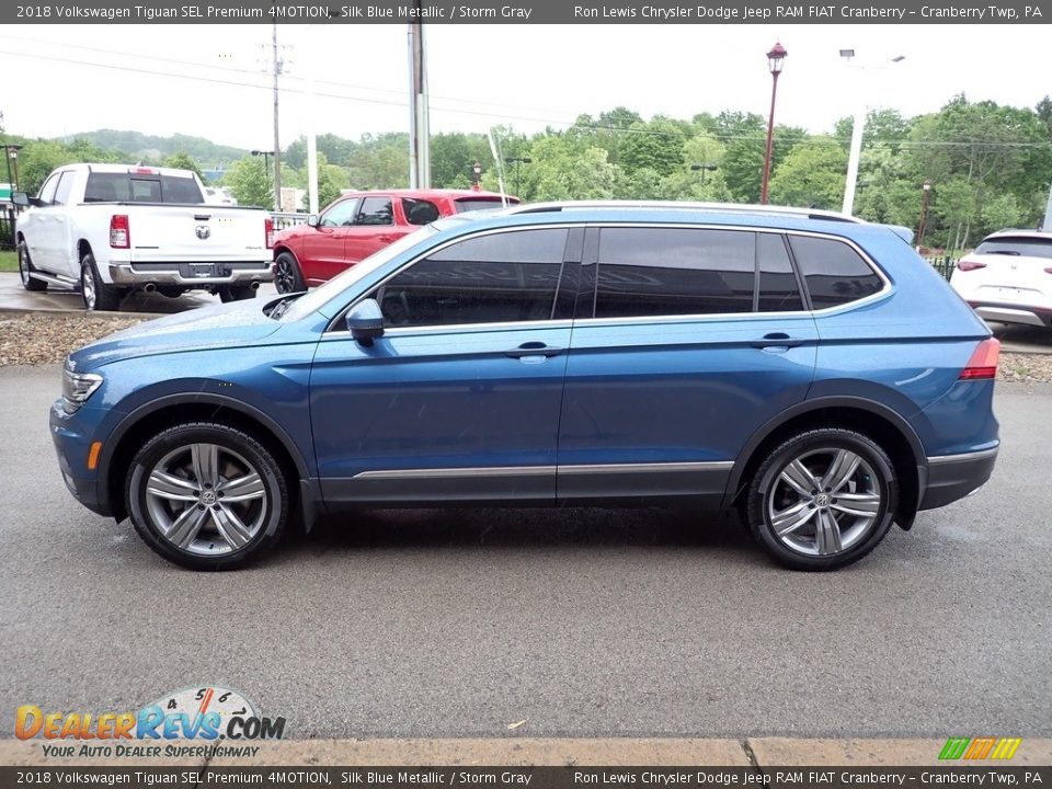 Silk Blue Metallic 2018 Volkswagen Tiguan SEL Premium 4MOTION Photo #5