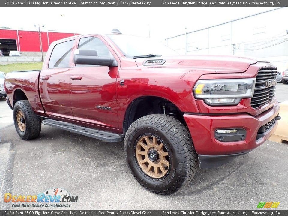 2020 Ram 2500 Big Horn Crew Cab 4x4 Delmonico Red Pearl / Black/Diesel Gray Photo #4