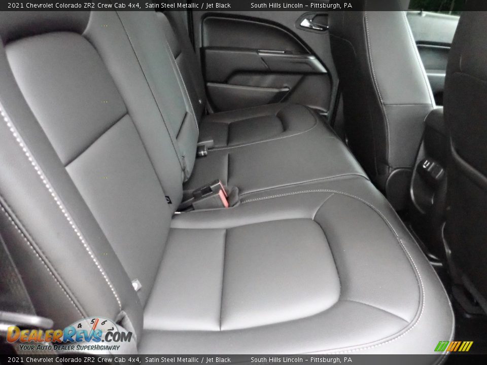 Rear Seat of 2021 Chevrolet Colorado ZR2 Crew Cab 4x4 Photo #14