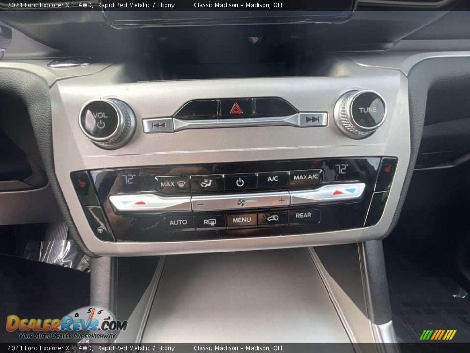 2021 Ford Explorer XLT 4WD Rapid Red Metallic / Ebony Photo #13