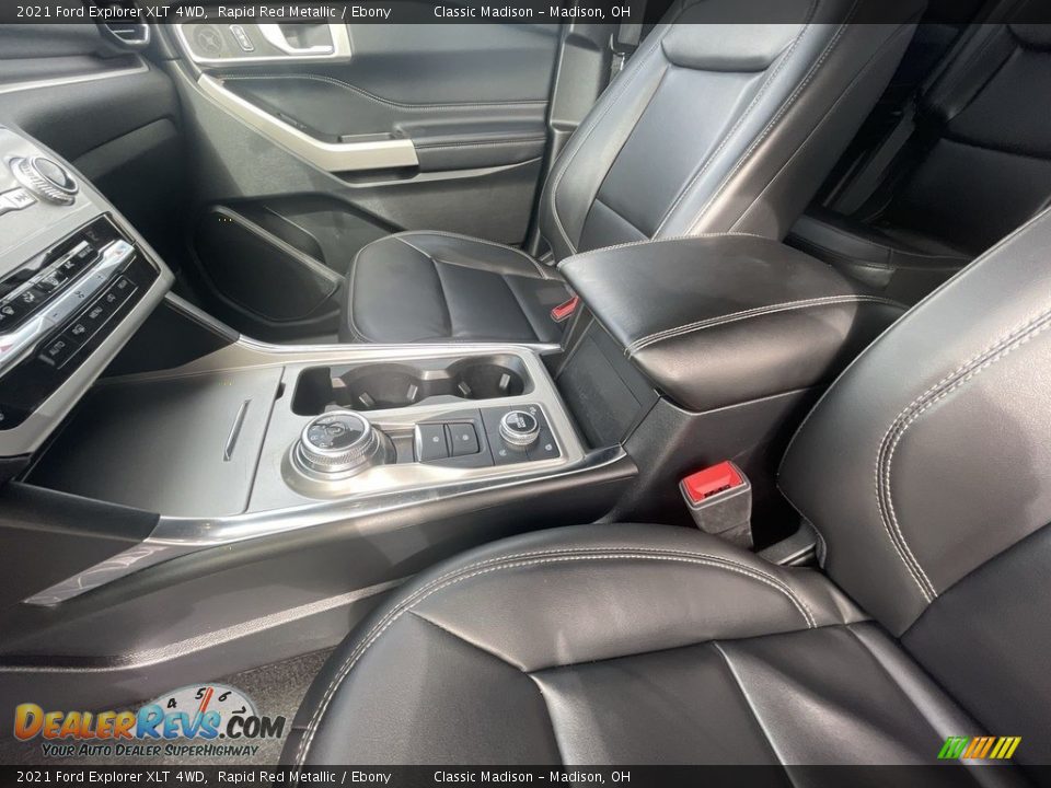 2021 Ford Explorer XLT 4WD Rapid Red Metallic / Ebony Photo #15