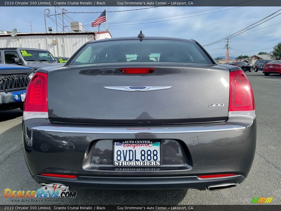 2019 Chrysler 300 Limited Granite Crystal Metallic / Black Photo #6