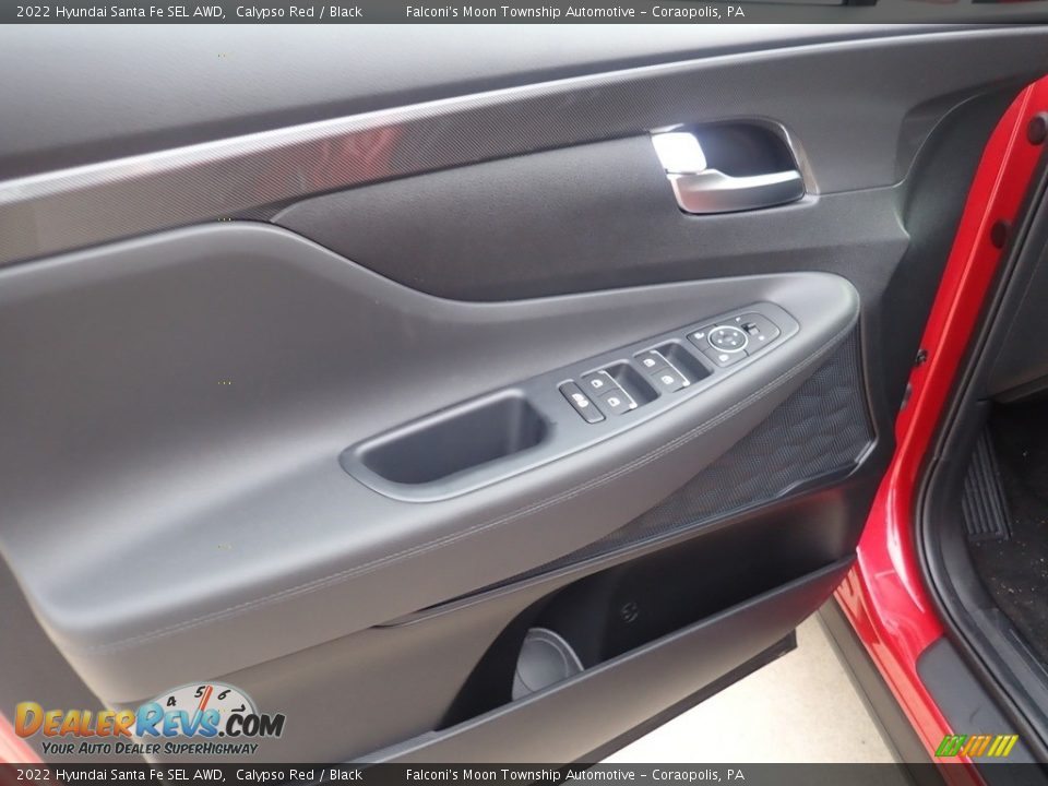 2022 Hyundai Santa Fe SEL AWD Calypso Red / Black Photo #15