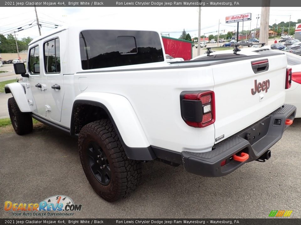 2021 Jeep Gladiator Mojave 4x4 Bright White / Black Photo #2