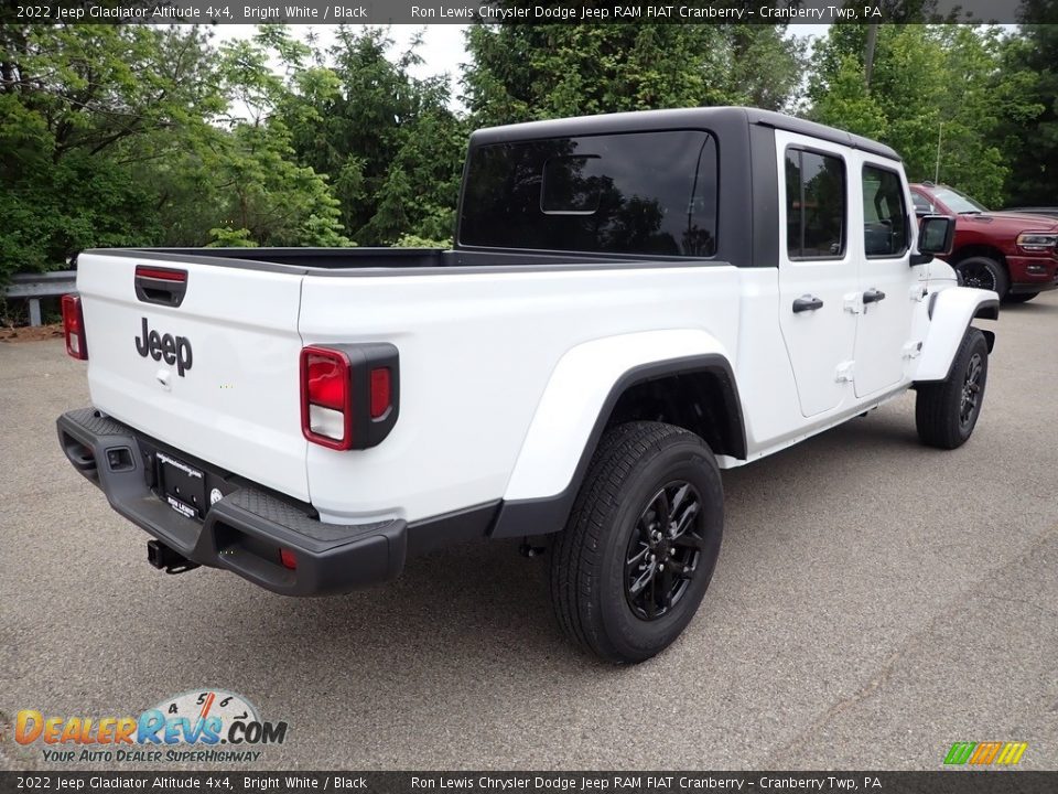 2022 Jeep Gladiator Altitude 4x4 Bright White / Black Photo #5