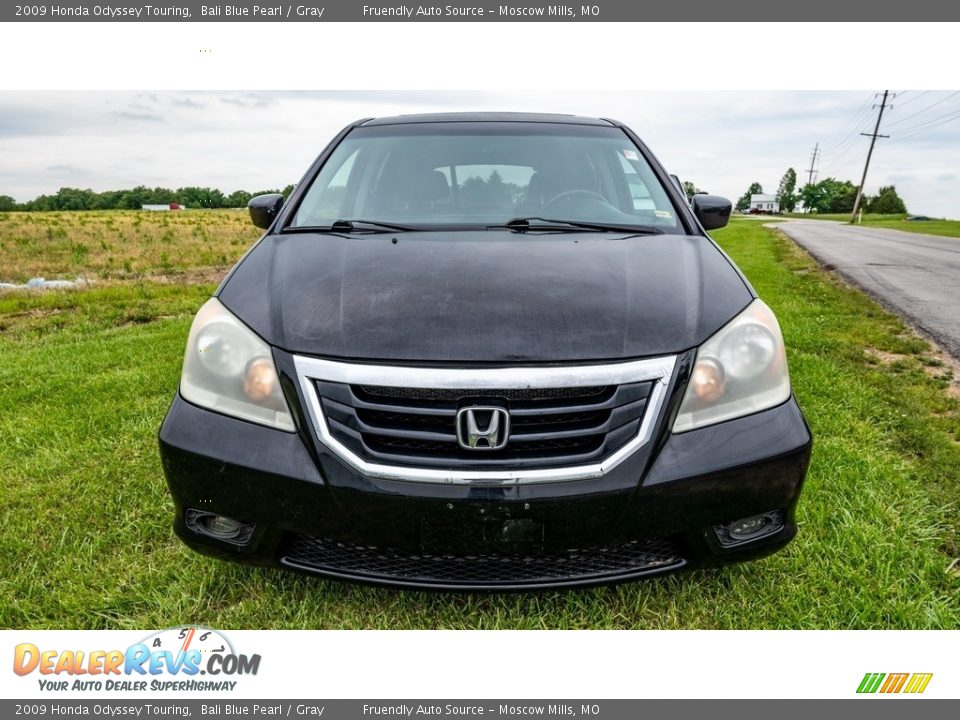 2009 Honda Odyssey Touring Bali Blue Pearl / Gray Photo #9