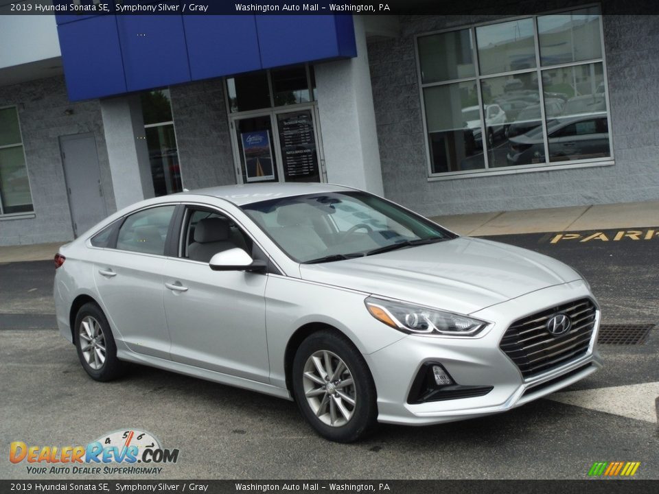 2019 Hyundai Sonata SE Symphony Silver / Gray Photo #1