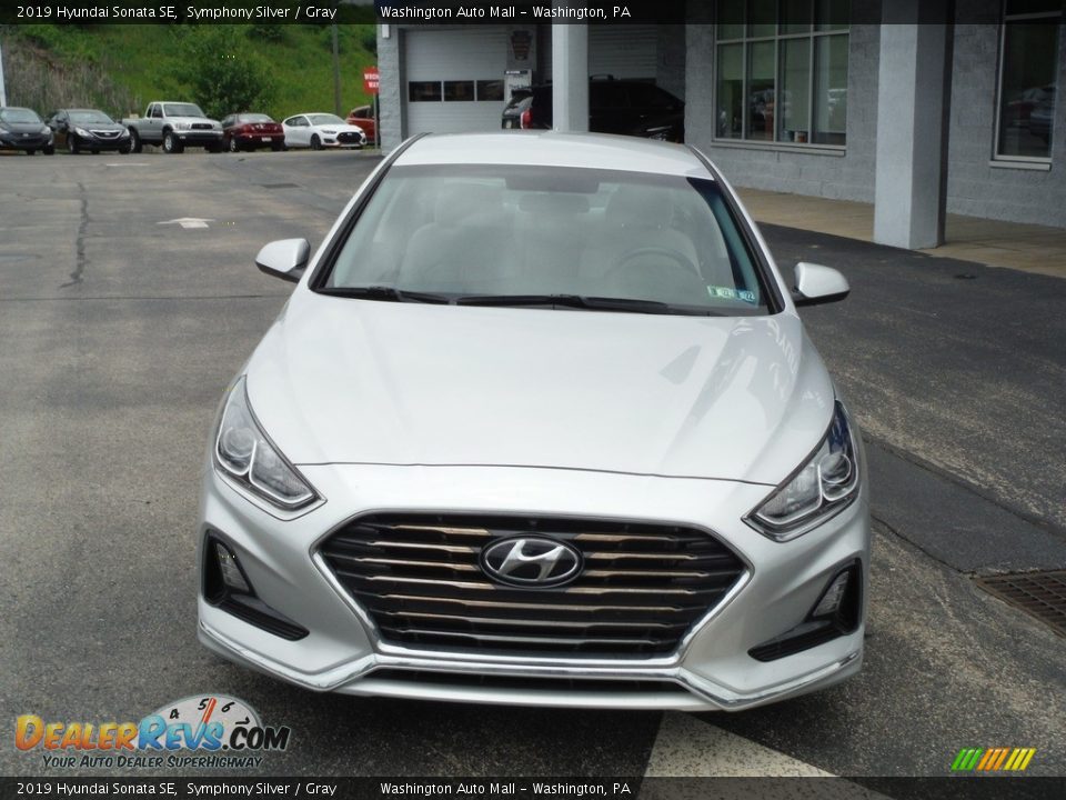 2019 Hyundai Sonata SE Symphony Silver / Gray Photo #3