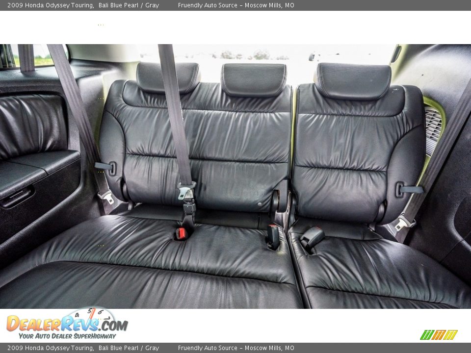 2009 Honda Odyssey Touring Bali Blue Pearl / Gray Photo #20