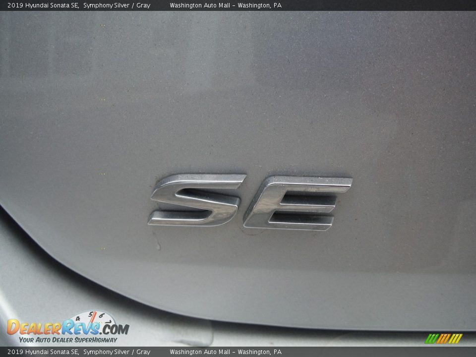2019 Hyundai Sonata SE Symphony Silver / Gray Photo #8
