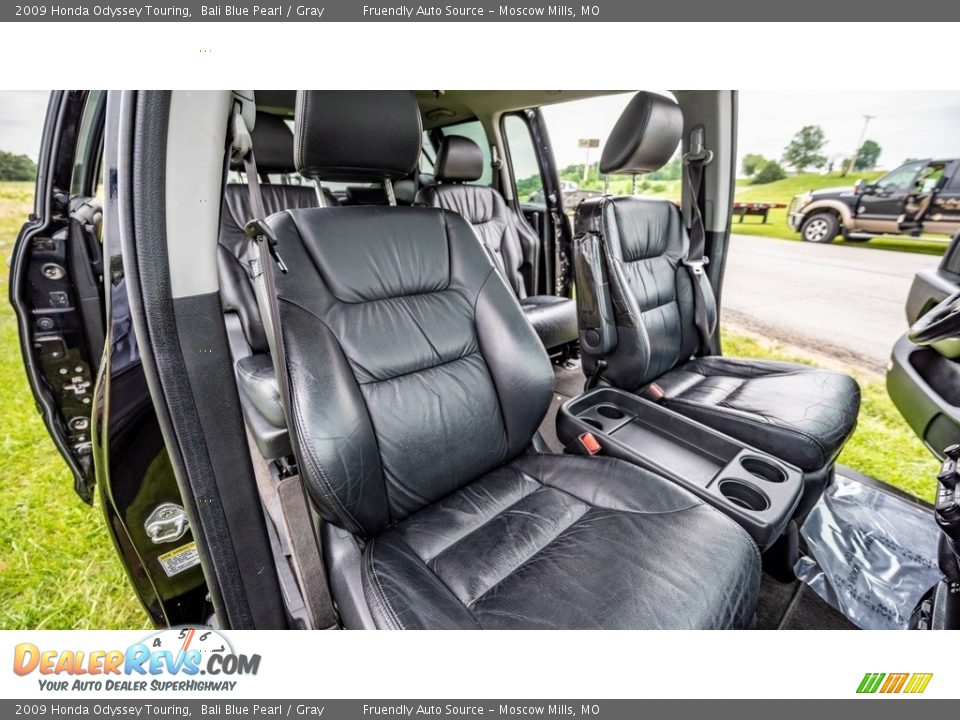 2009 Honda Odyssey Touring Bali Blue Pearl / Gray Photo #25