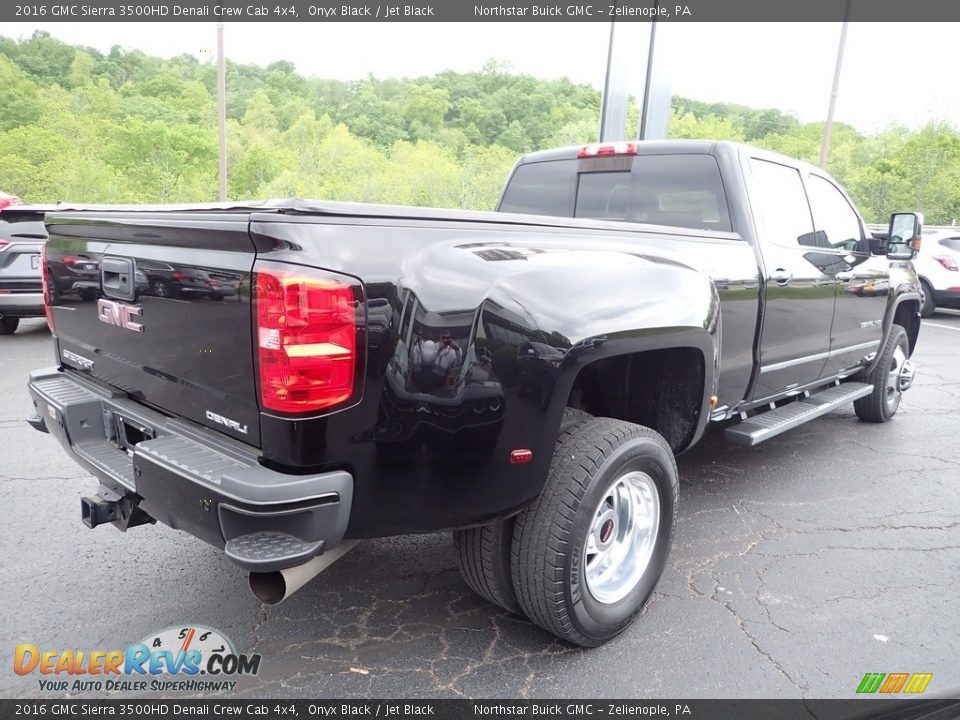 Onyx Black 2016 GMC Sierra 3500HD Denali Crew Cab 4x4 Photo #7