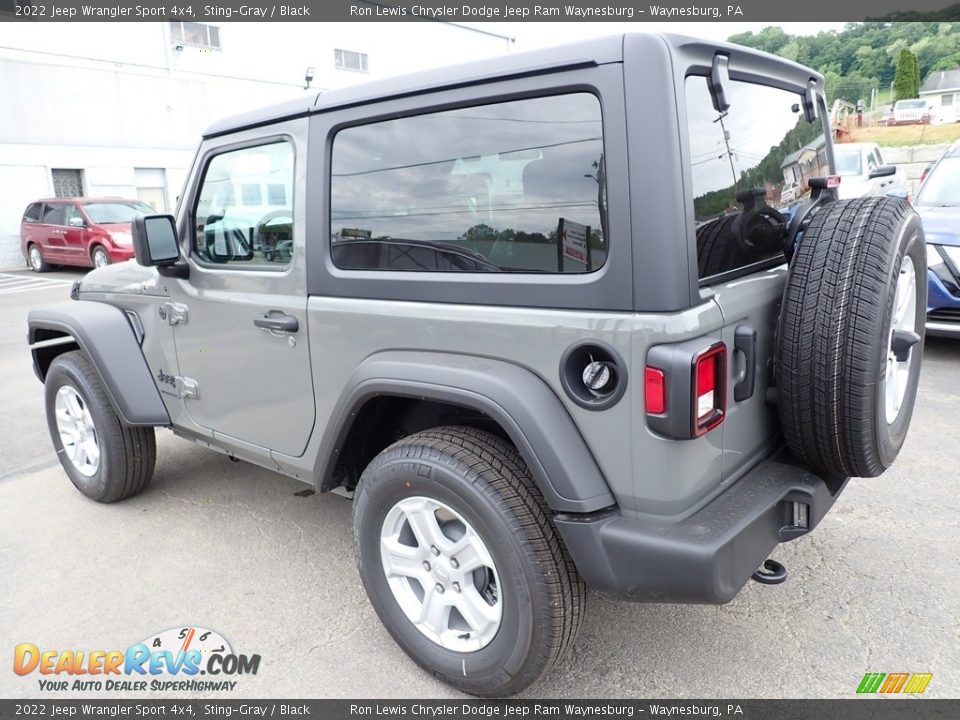 2022 Jeep Wrangler Sport 4x4 Sting-Gray / Black Photo #3