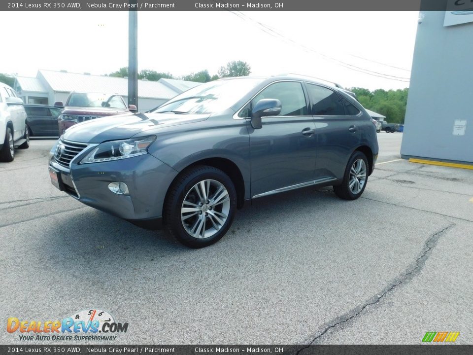 2014 Lexus RX 350 AWD Nebula Gray Pearl / Parchment Photo #3