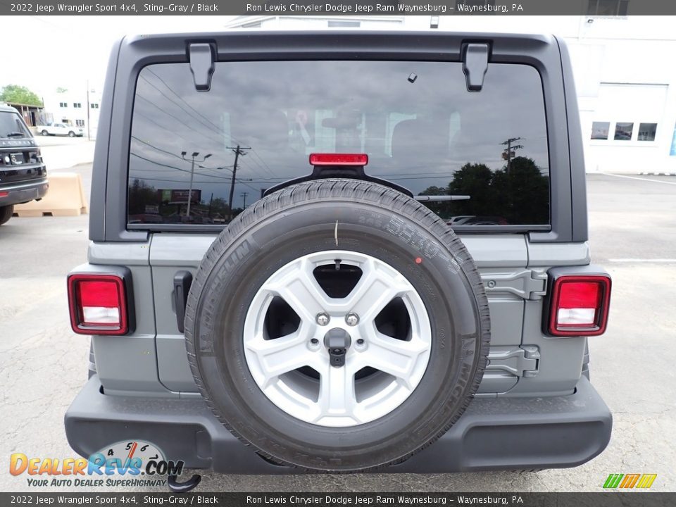 2022 Jeep Wrangler Sport 4x4 Sting-Gray / Black Photo #4