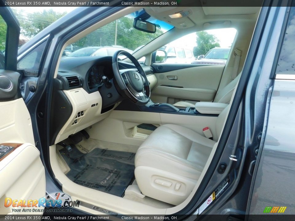 2014 Lexus RX 350 AWD Nebula Gray Pearl / Parchment Photo #5