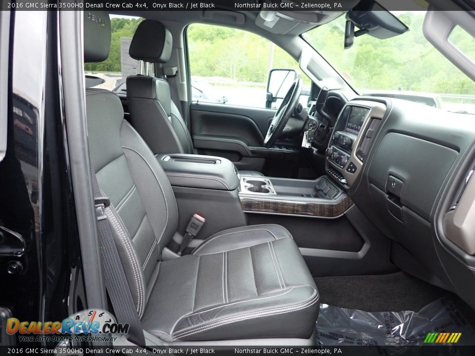 Front Seat of 2016 GMC Sierra 3500HD Denali Crew Cab 4x4 Photo #15