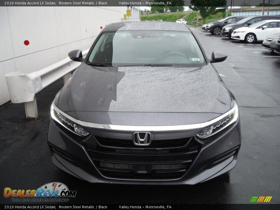 2019 Honda Accord LX Sedan Modern Steel Metallic / Black Photo #4