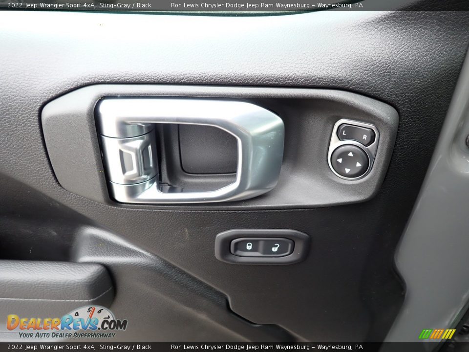 Door Panel of 2022 Jeep Wrangler Sport 4x4 Photo #13