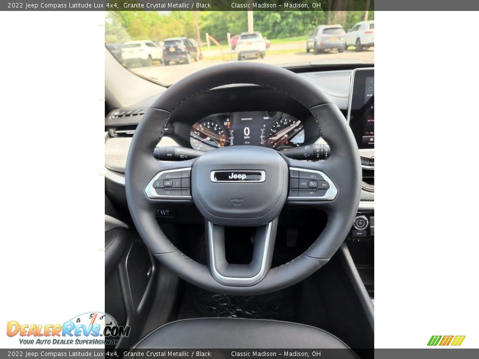 2022 Jeep Compass Latitude Lux 4x4 Granite Crystal Metallic / Black Photo #5