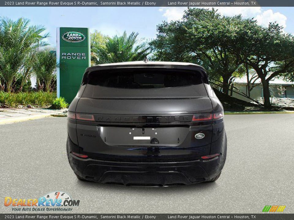 2023 Land Rover Range Rover Evoque S R-Dynamic Santorini Black Metallic / Ebony Photo #7