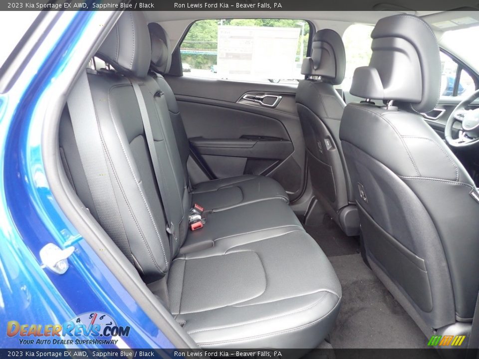 2023 Kia Sportage EX AWD Sapphire Blue / Black Photo #10