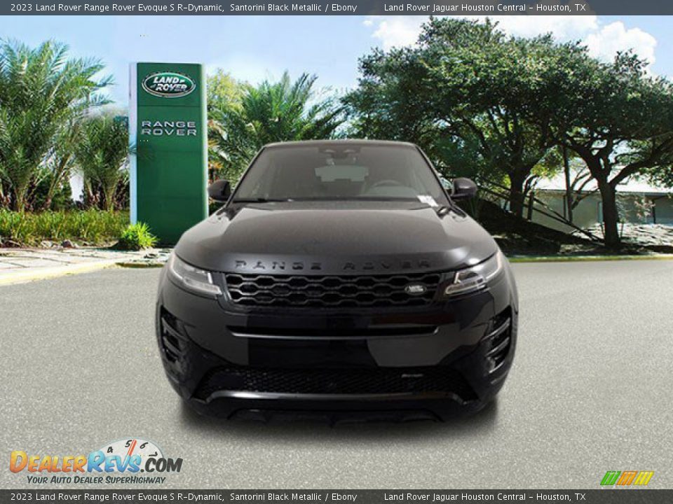 2023 Land Rover Range Rover Evoque S R-Dynamic Santorini Black Metallic / Ebony Photo #8