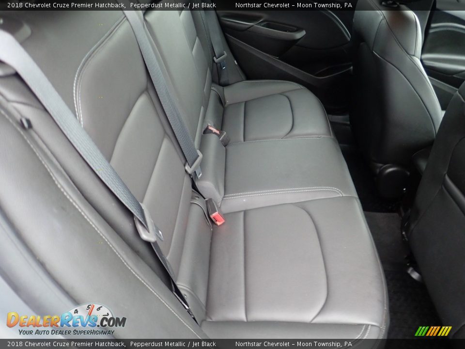 Rear Seat of 2018 Chevrolet Cruze Premier Hatchback Photo #18